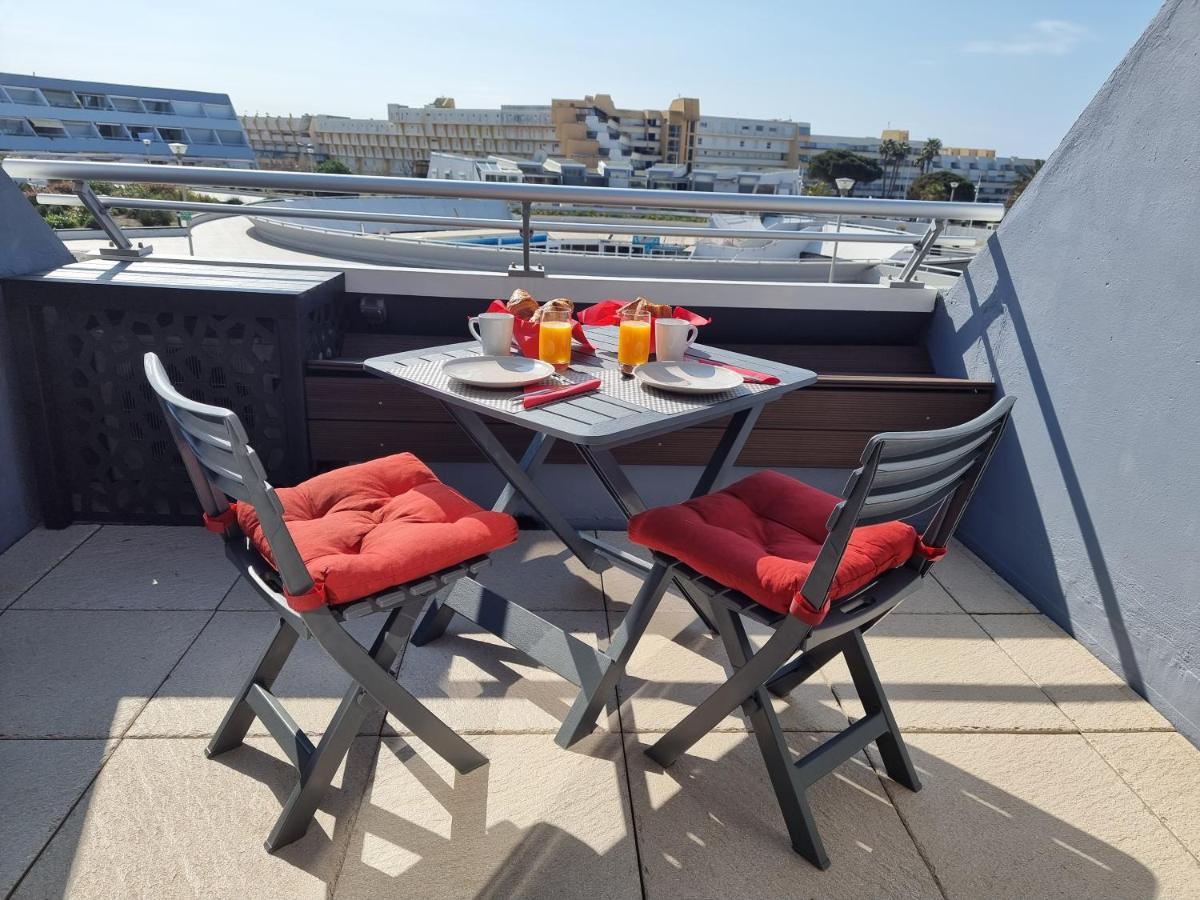 207 Cap D'Agde Naturiste Grand T2 De Standing Avec Garage Екстер'єр фото
